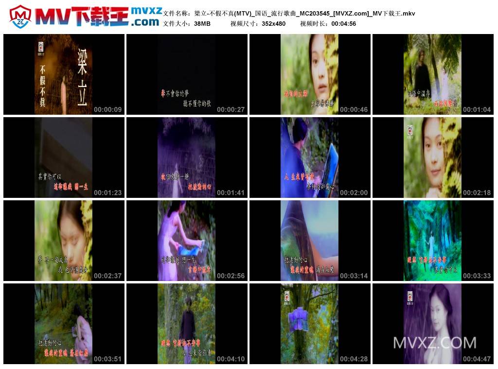 梁立-不假不真(MTV)_国语_流行歌曲_MC203545